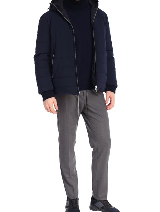 Темно-синя куртка BOSS : фото 1 - Invogue